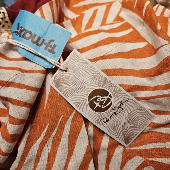 Panama JACK Tropical Leaf Print Pants - Picture 5 of 6